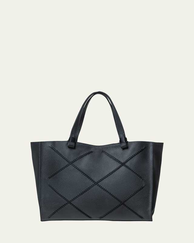 Medium Leather Tote Bag